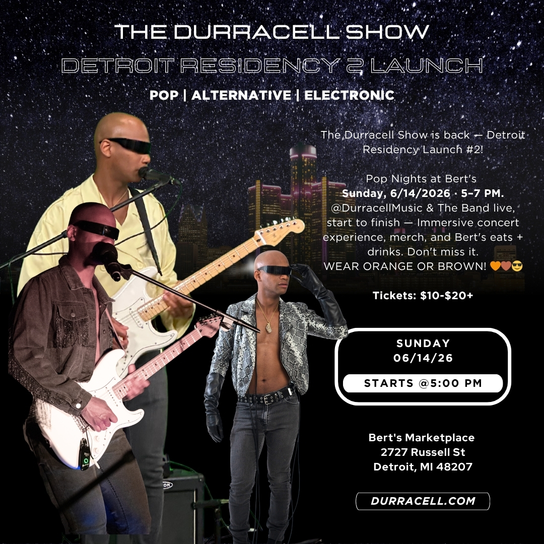 The Durracell Show live promo artwork