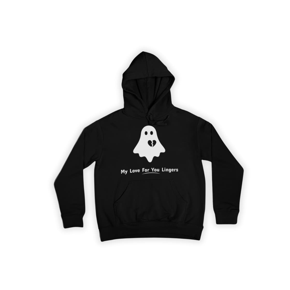 Ghost With Me hoodie (black)